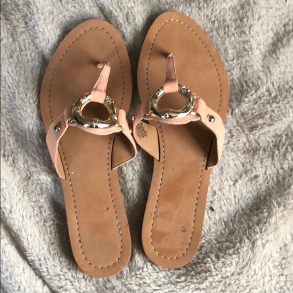 NINE WEST--THONG SANDALS - Picture 1 of 3